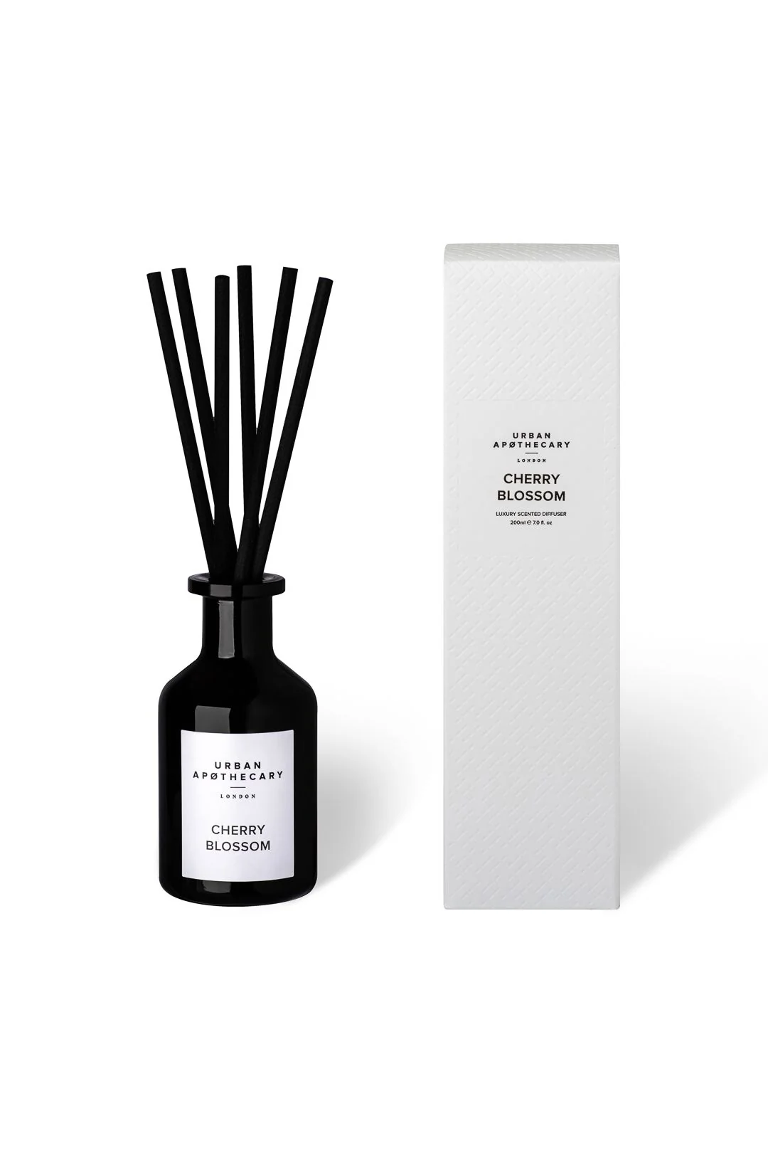 BLACK GLASS DIFFUSER Cherry Blossom