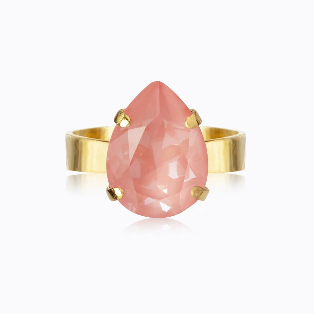 MINI DROP RING GOLD  Flamingo Ignite