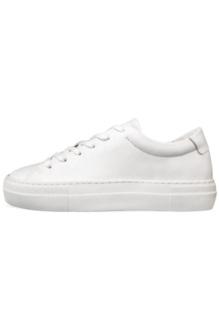 Ella - White Leather  White