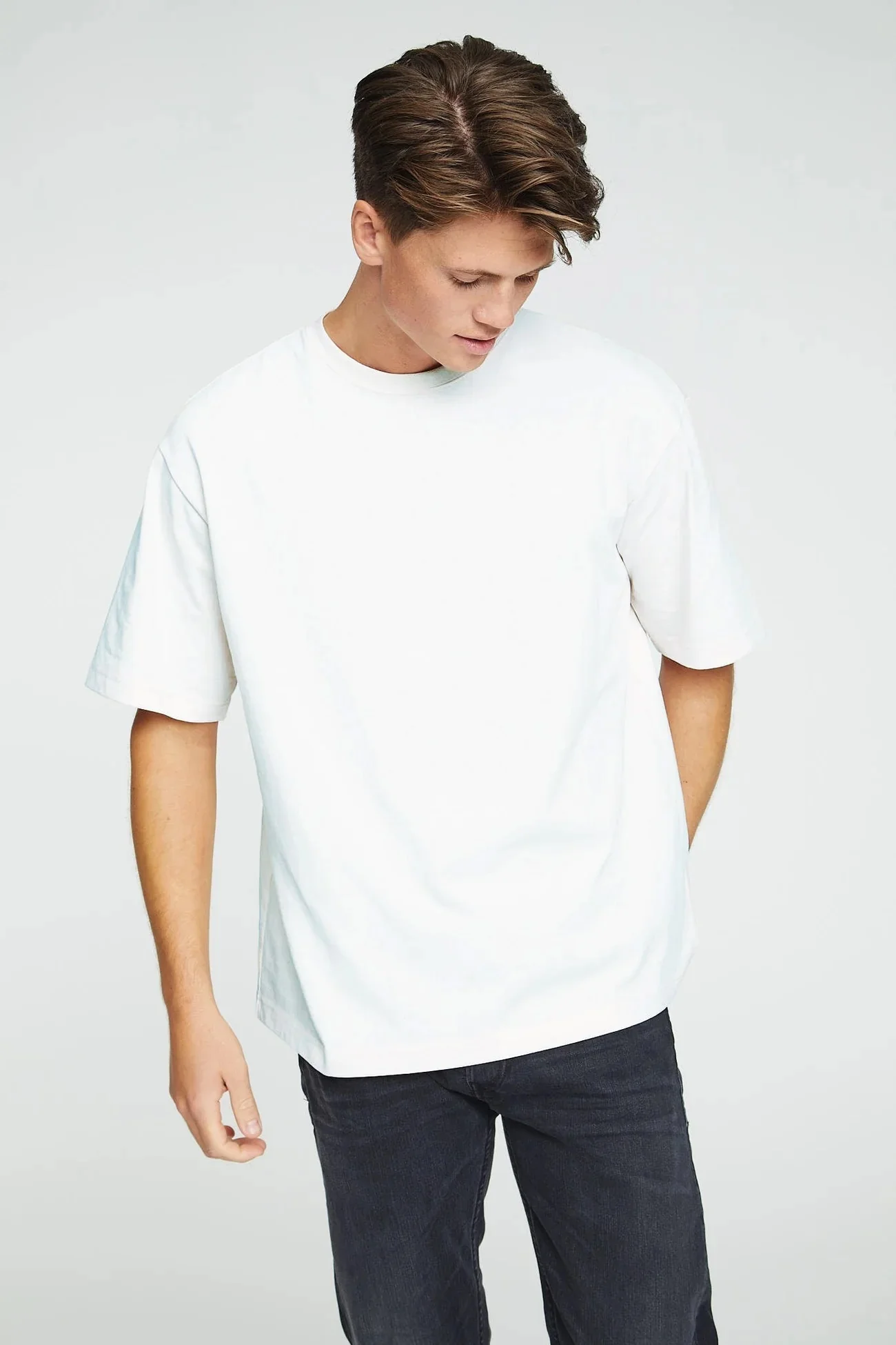 T-SHIRT 220g 10 White - Image 2