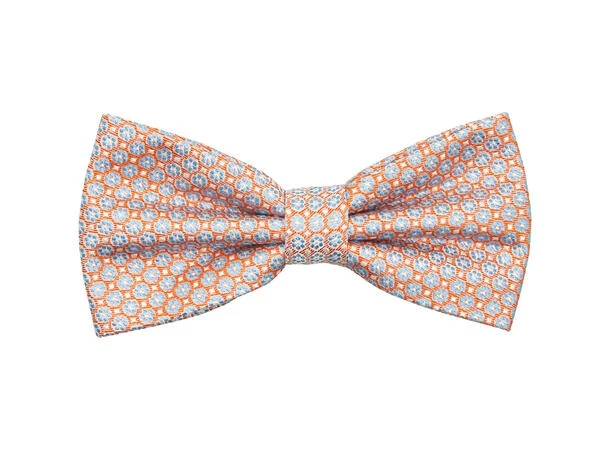 SLØYFE SMÅMØNSTRET  Orange