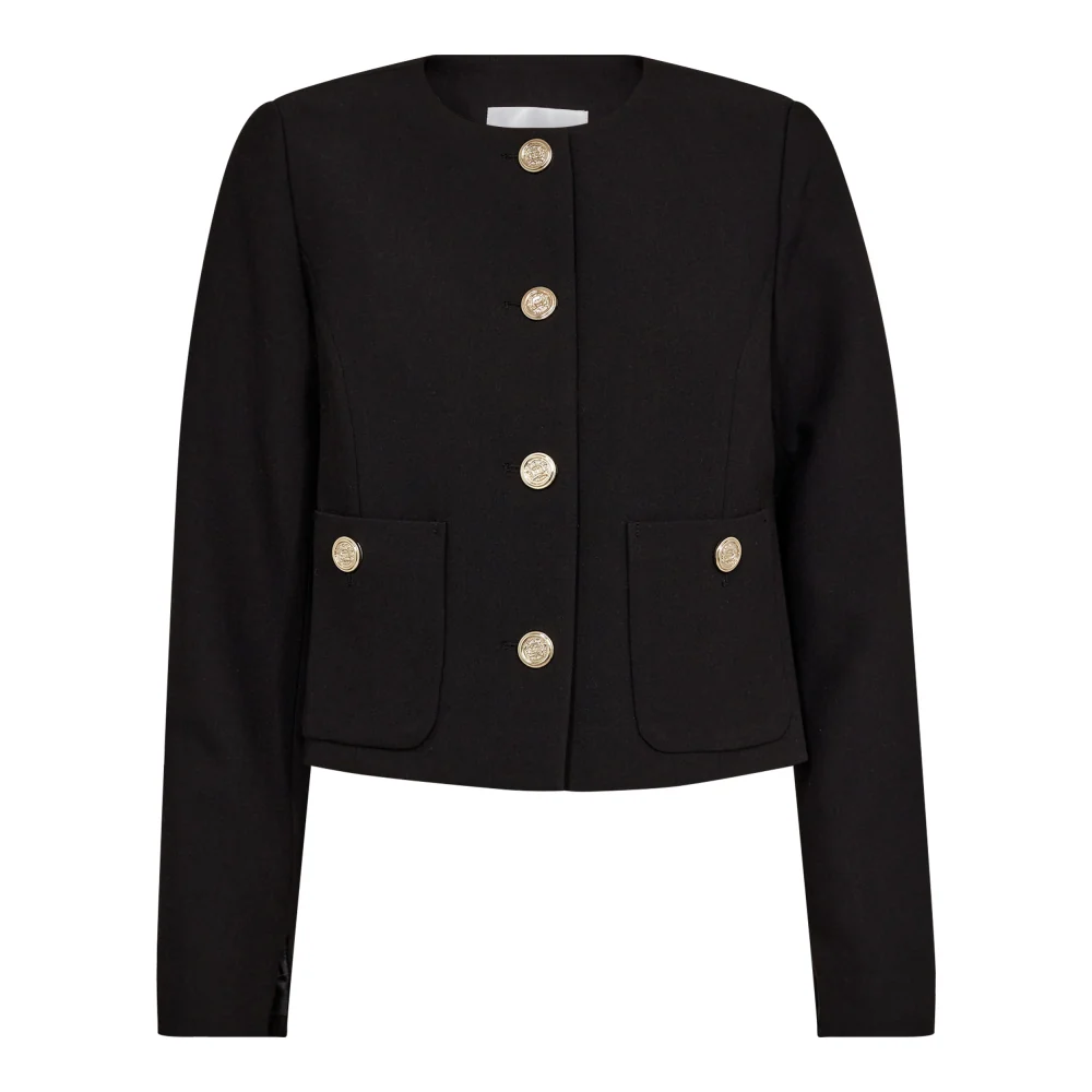 VolaCC CROP COCKTAIL JACKET Black