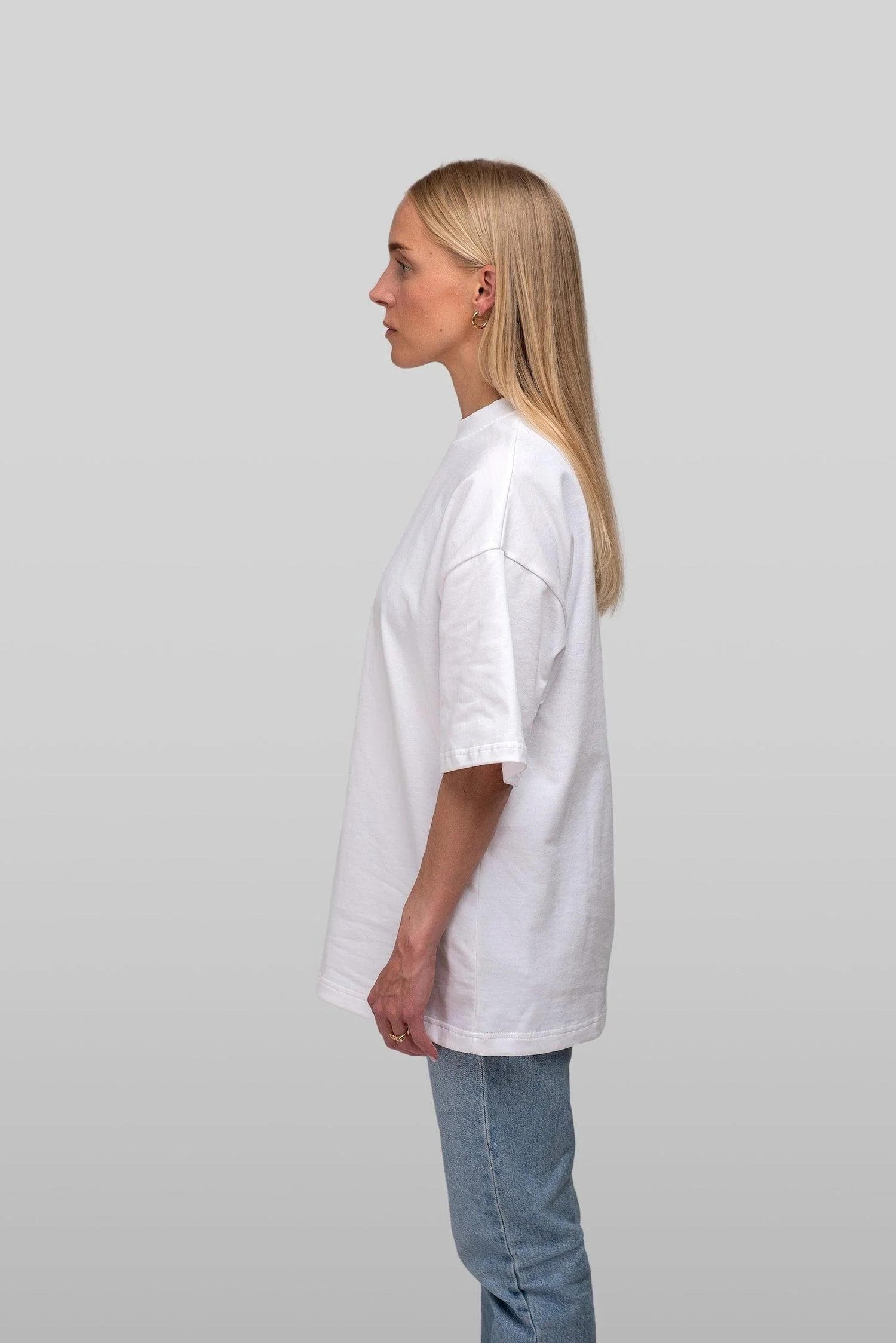BOX FIT T-SHIRT  Optic White - Image 8
