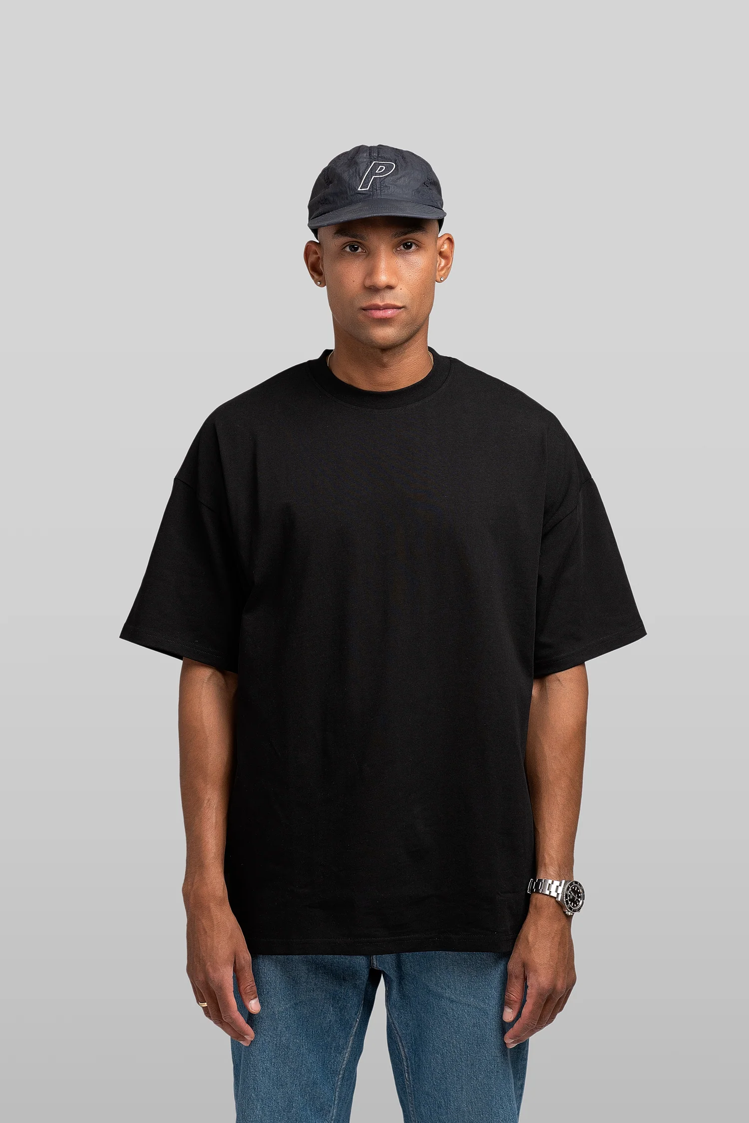BOX FIT T-SHIRT  Black - Image 4