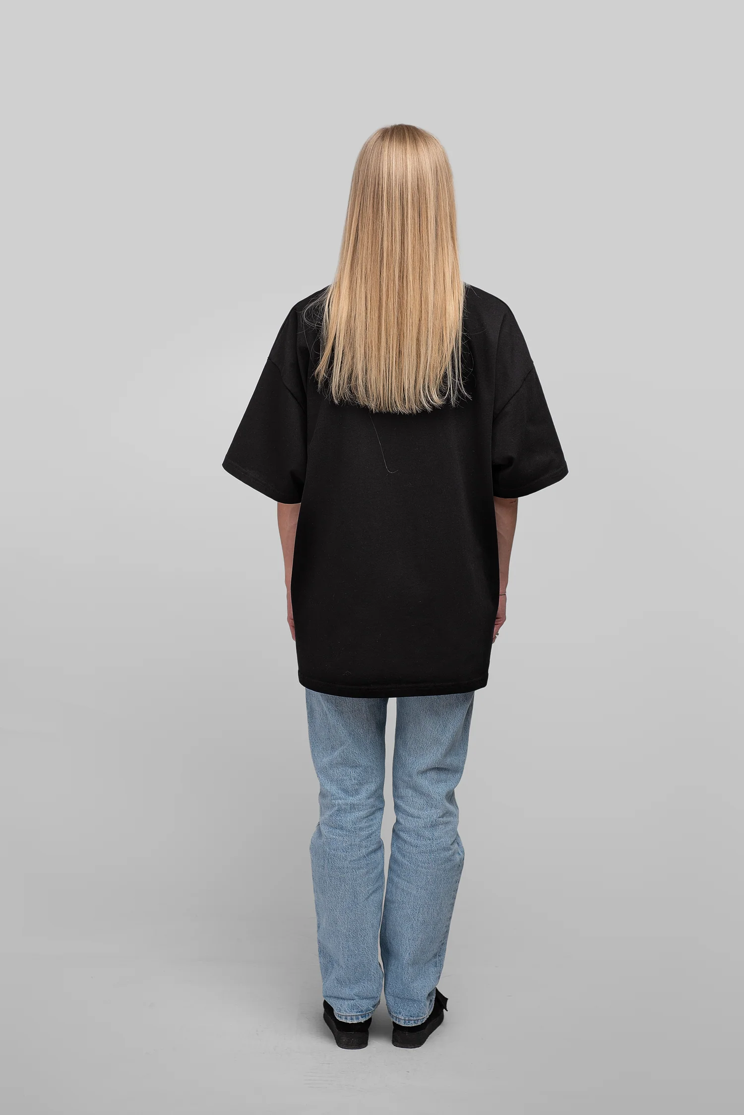 BOX FIT T-SHIRT  Black - Image 9