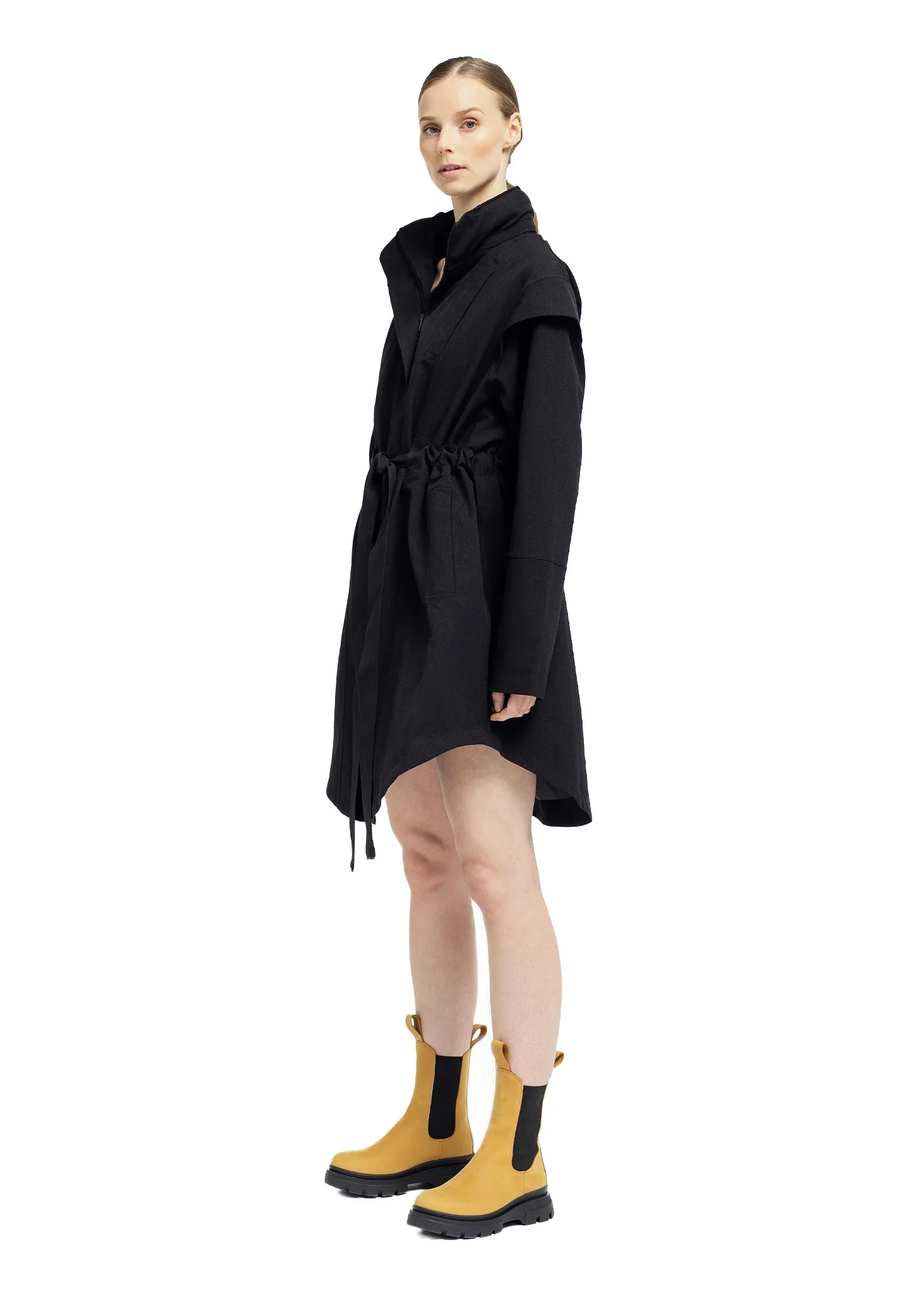 Monsun Coat New Black - Image 3