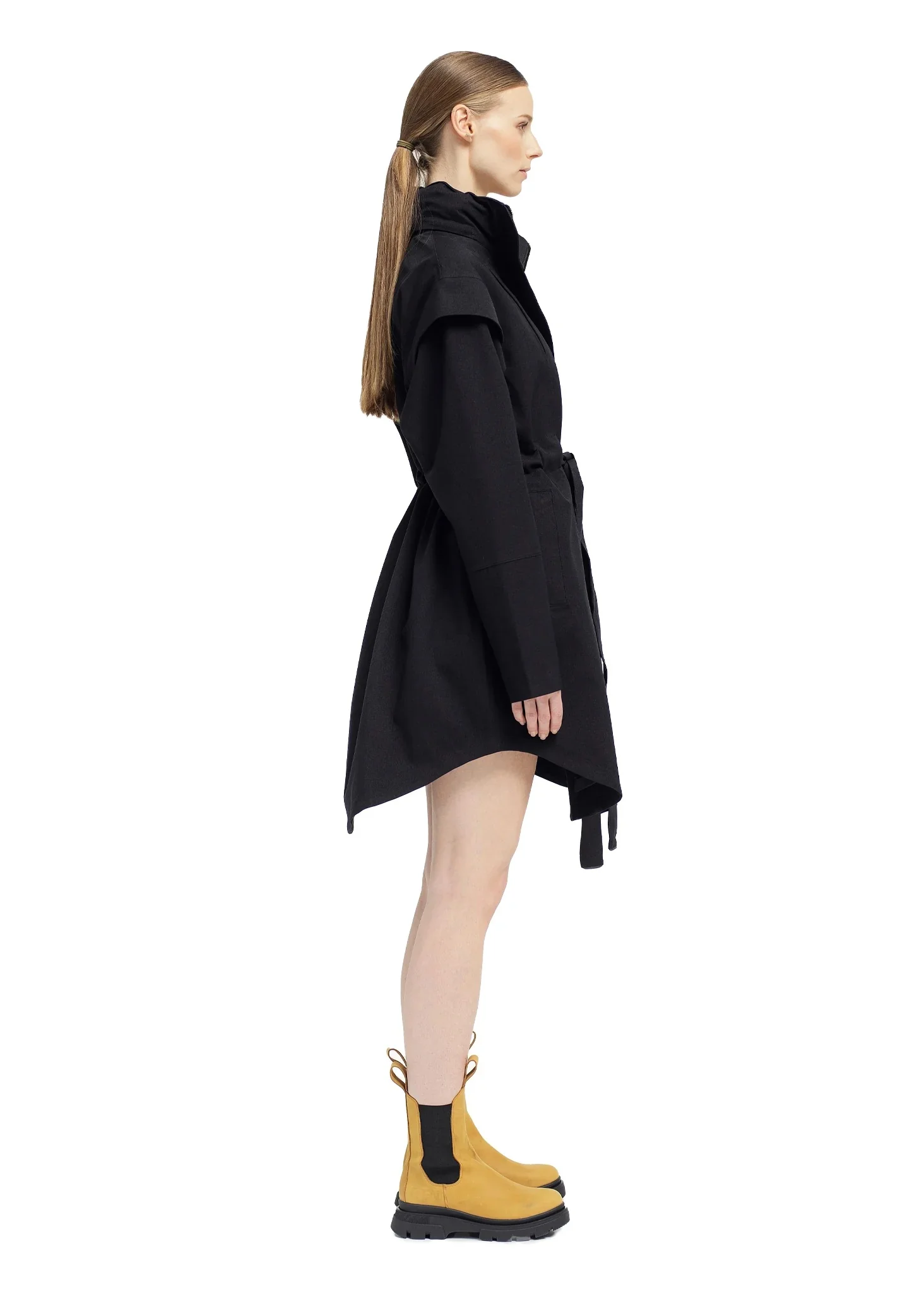 Monsun Coat New Black - Image 4