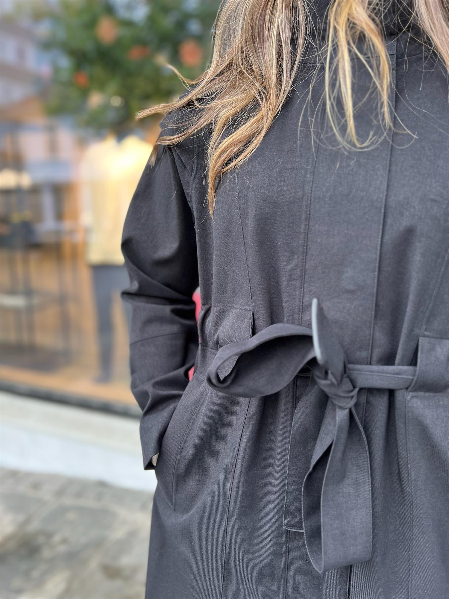 Monsun Coat New Black - Image 6