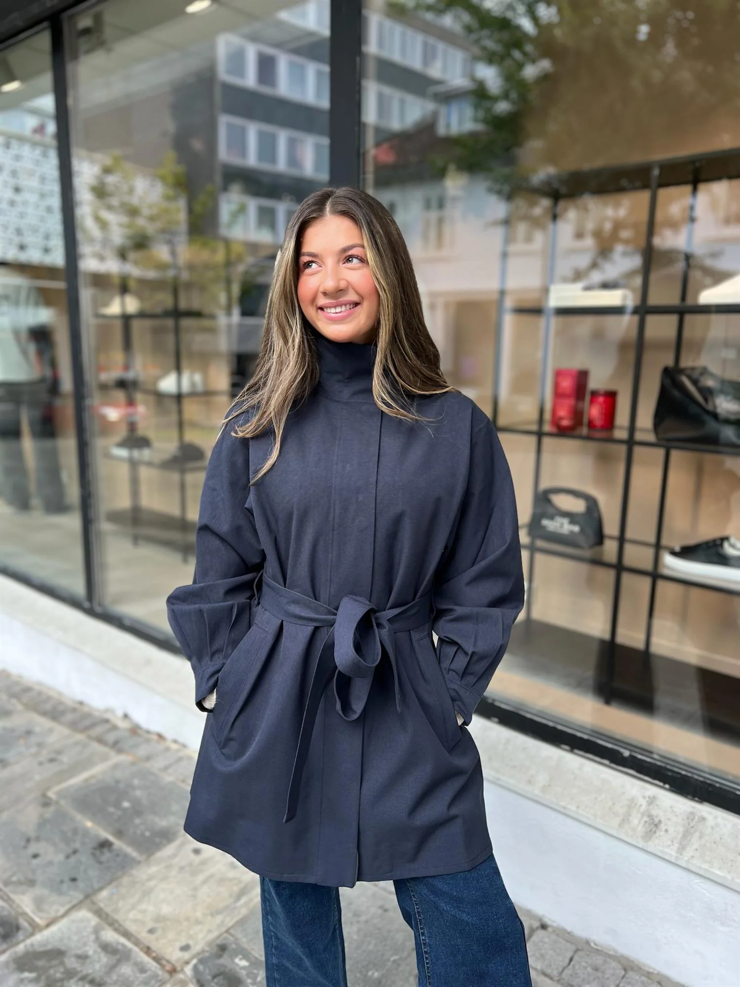 Rossby Coat Dark Navy