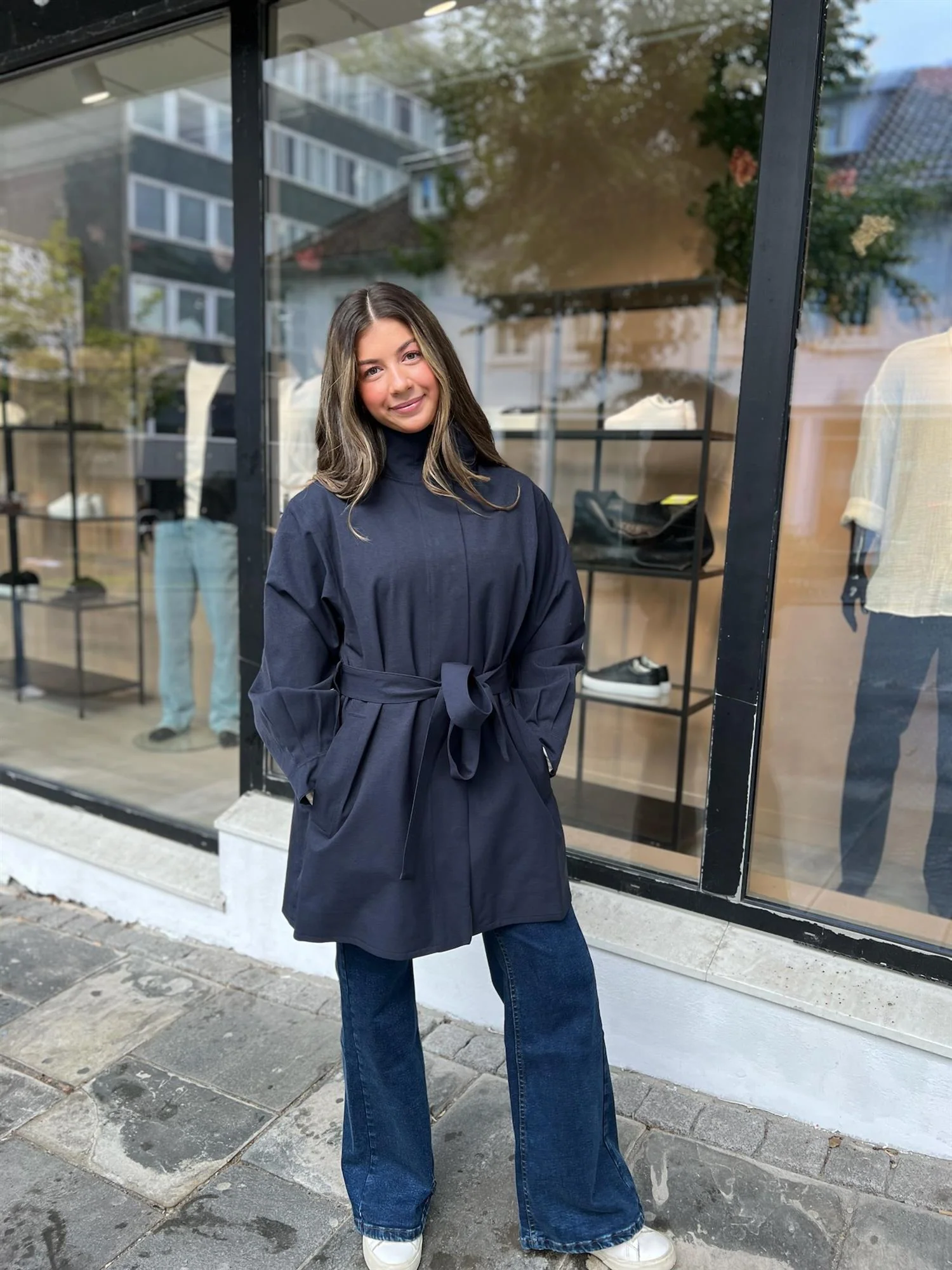 Rossby Coat Dark Navy - Image 7