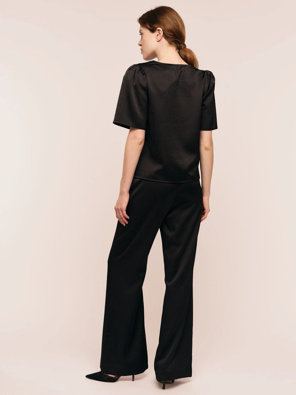 Vesta Blouse  Black - Image 4