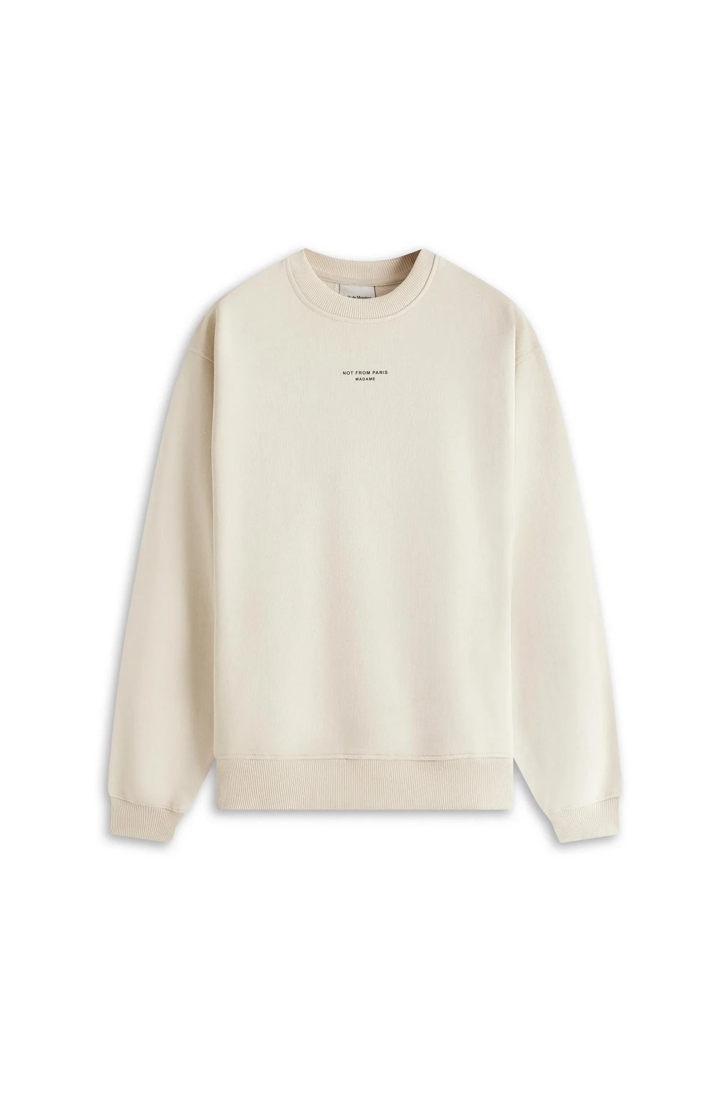 Le Sweatshirt Slogan Classique  Mastic - Image 2