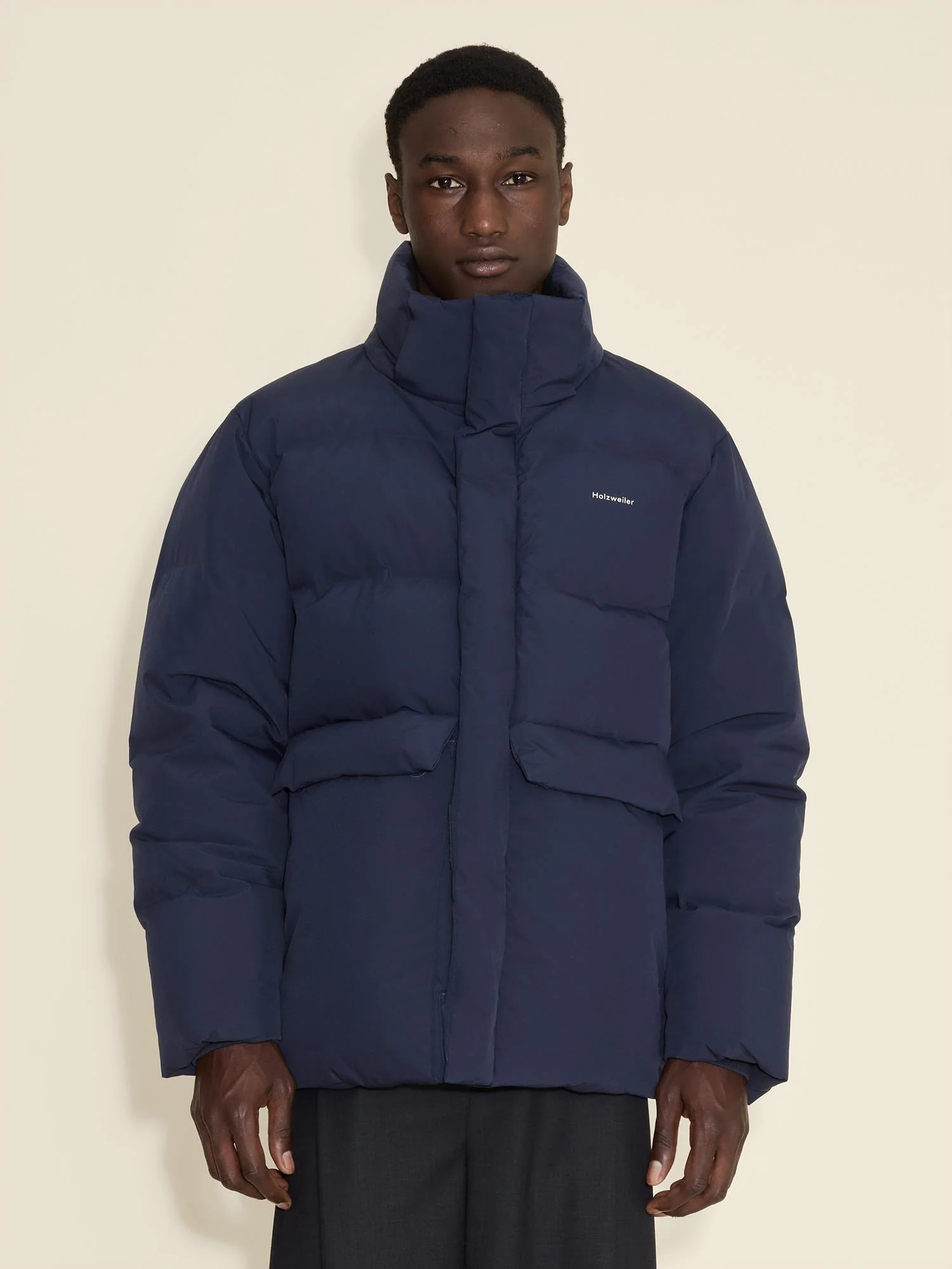 Dovre Down Jacket Dk. Navy - Image 4