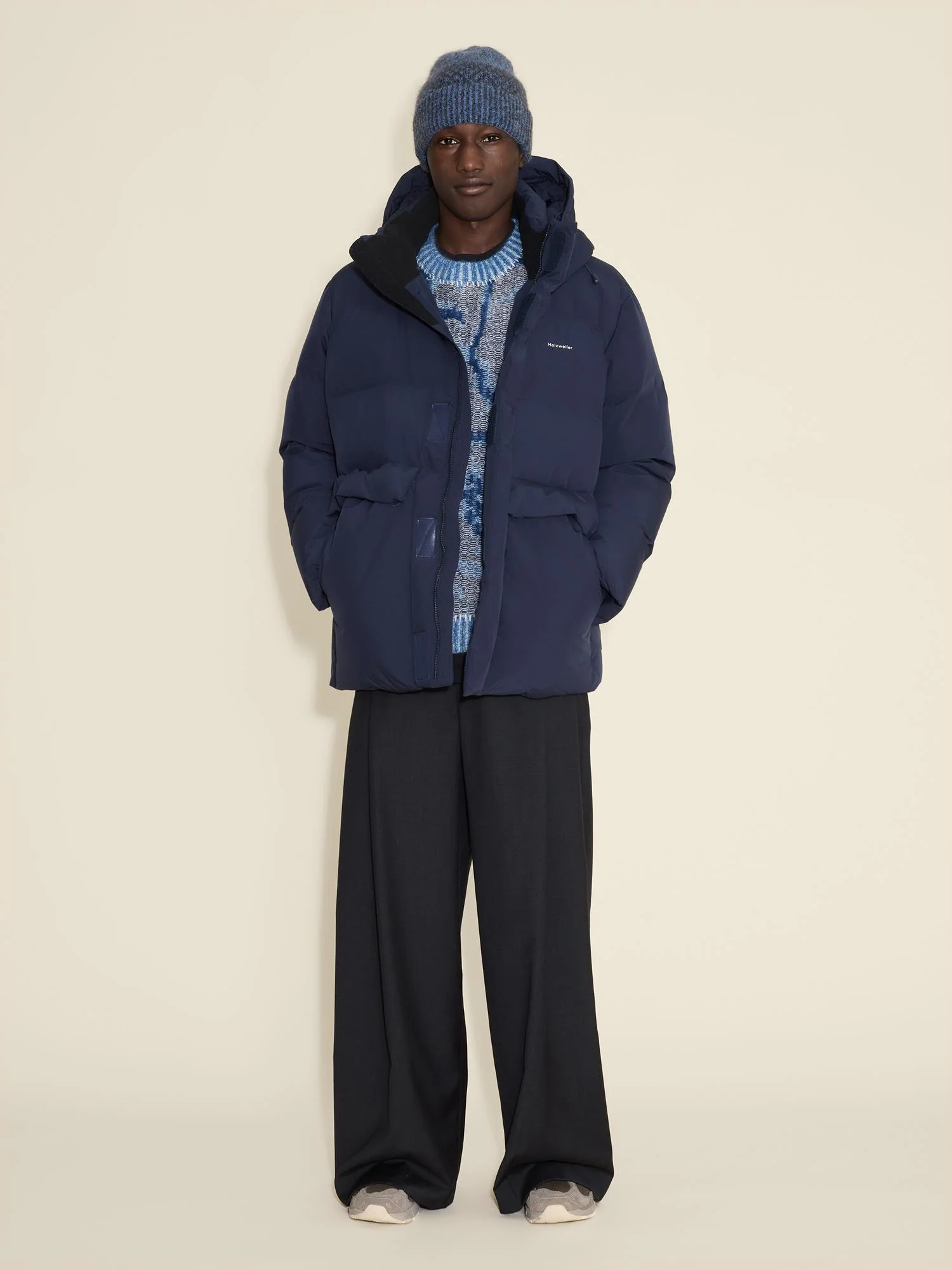 Dovre Down Jacket Dk. Navy - Image 5