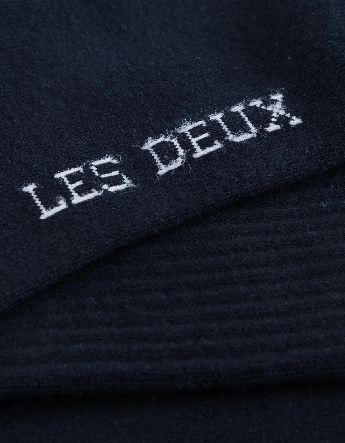 William Stripe 2-Pack Socks  Dark Navy/Off White - Image 3