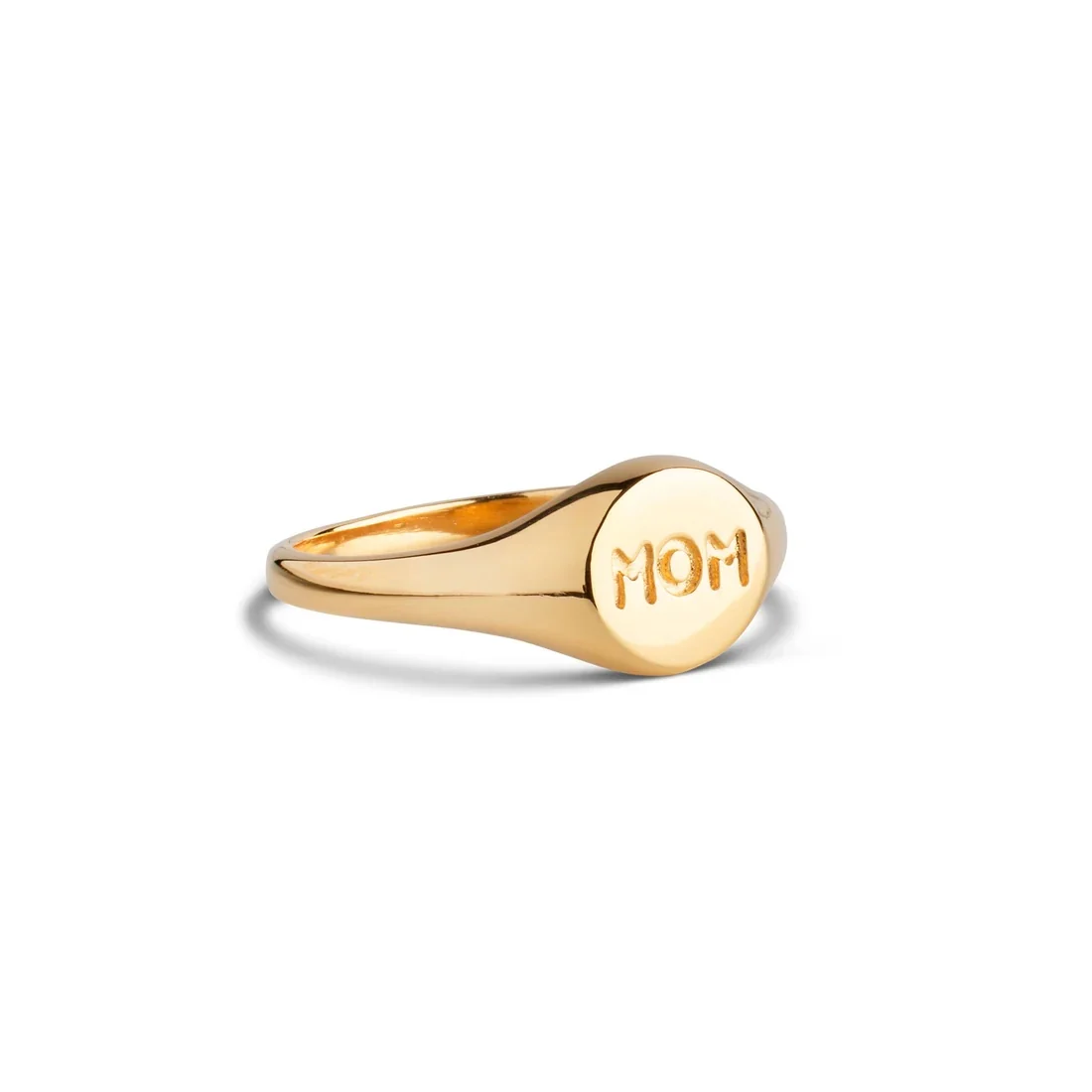 Ring, Mom Signet 925S/Gp