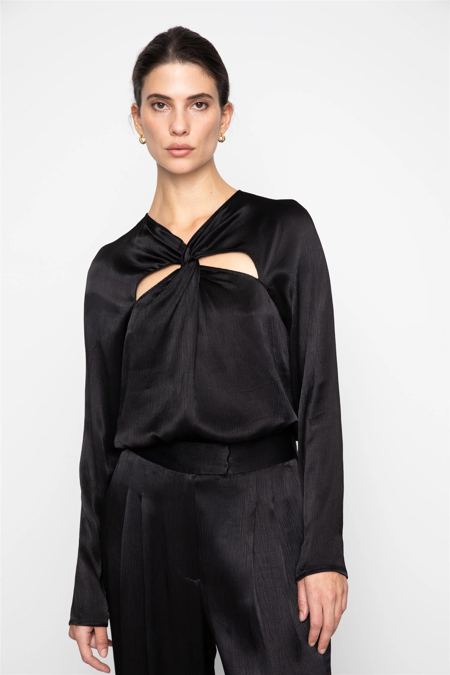 Rana Blouse  Black - Image 2