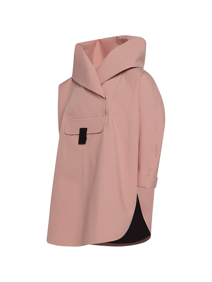 Bergen mini poncho  Pink - Image 2