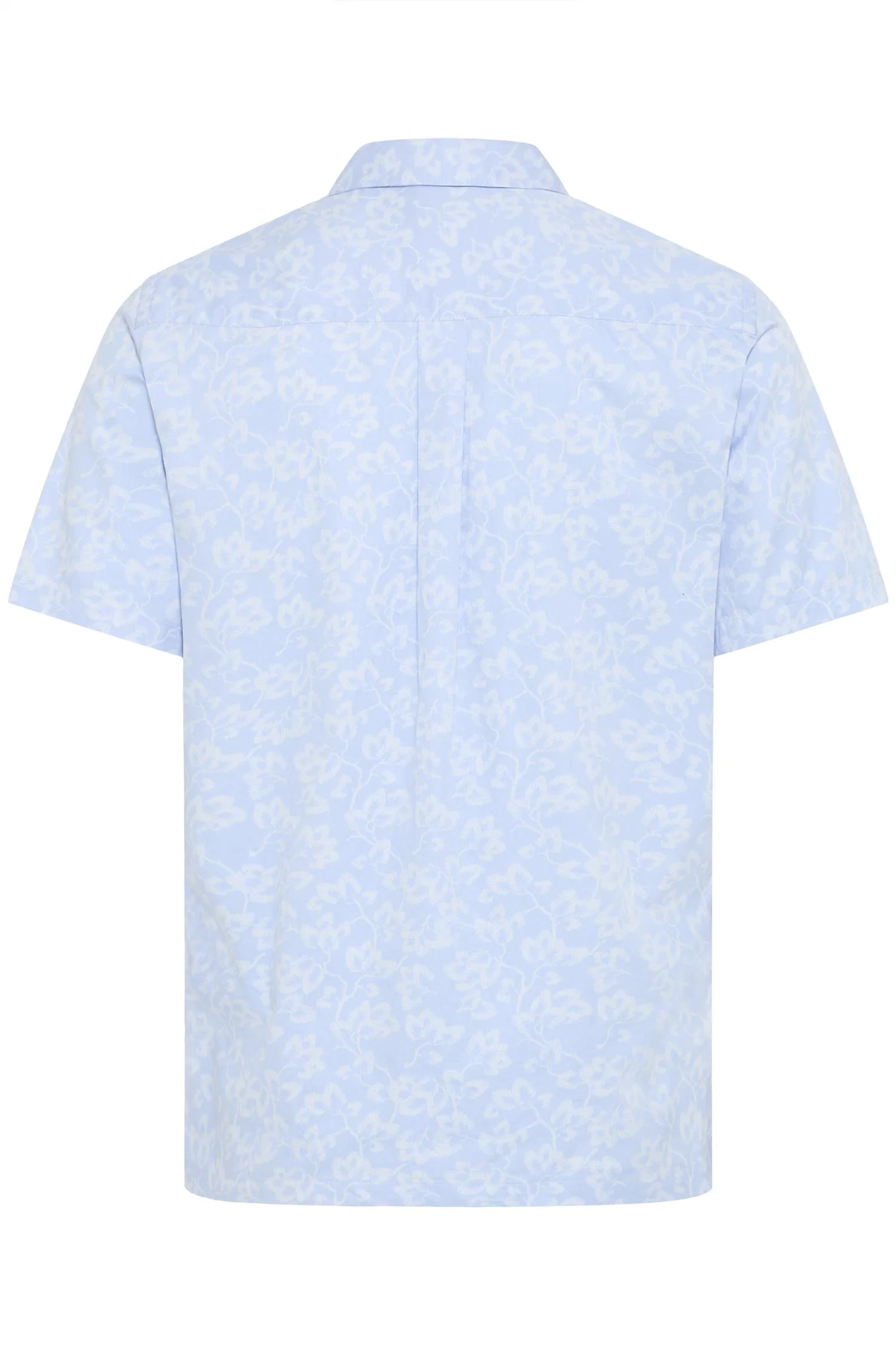 WALKER SS RC floral printed shirt  Chambray Blue - Image 2
