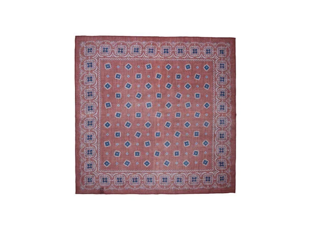 Skjerf Herre ull 60x60 rust Rust