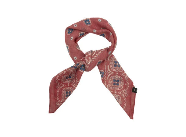 Skjerf Herre ull 60x60 rust Rust - Image 2