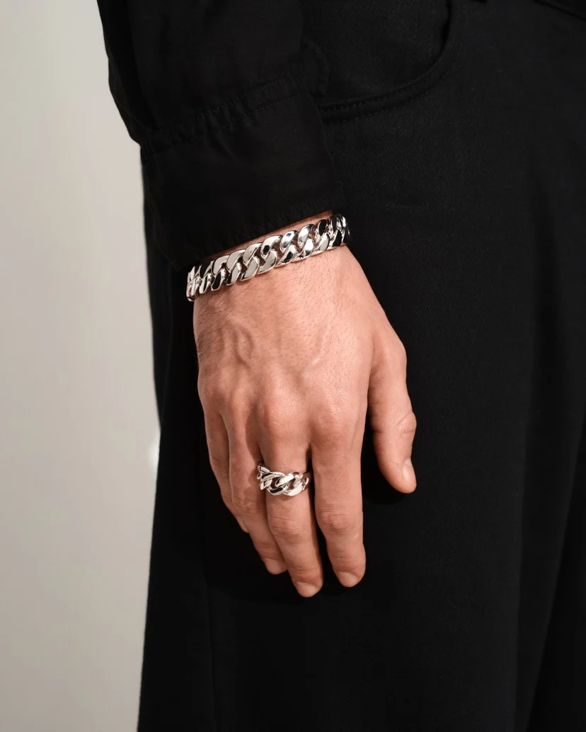 DEAN RING (M) Silver - Image 4