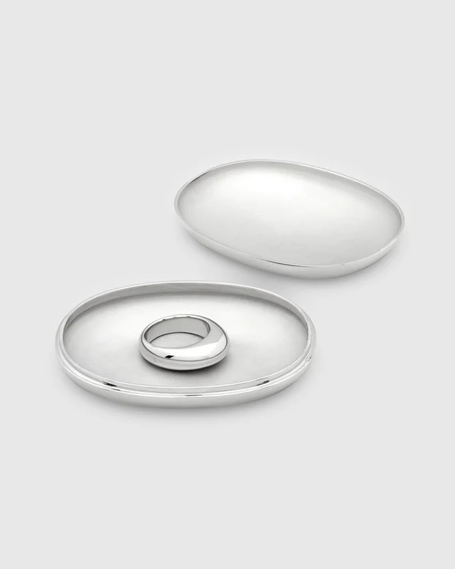 PEBBLE RING SMALL Silver - Image 5