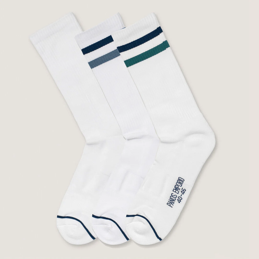 3PK Casper Tech Tennis  Stripe/White/Stripe - Image 2