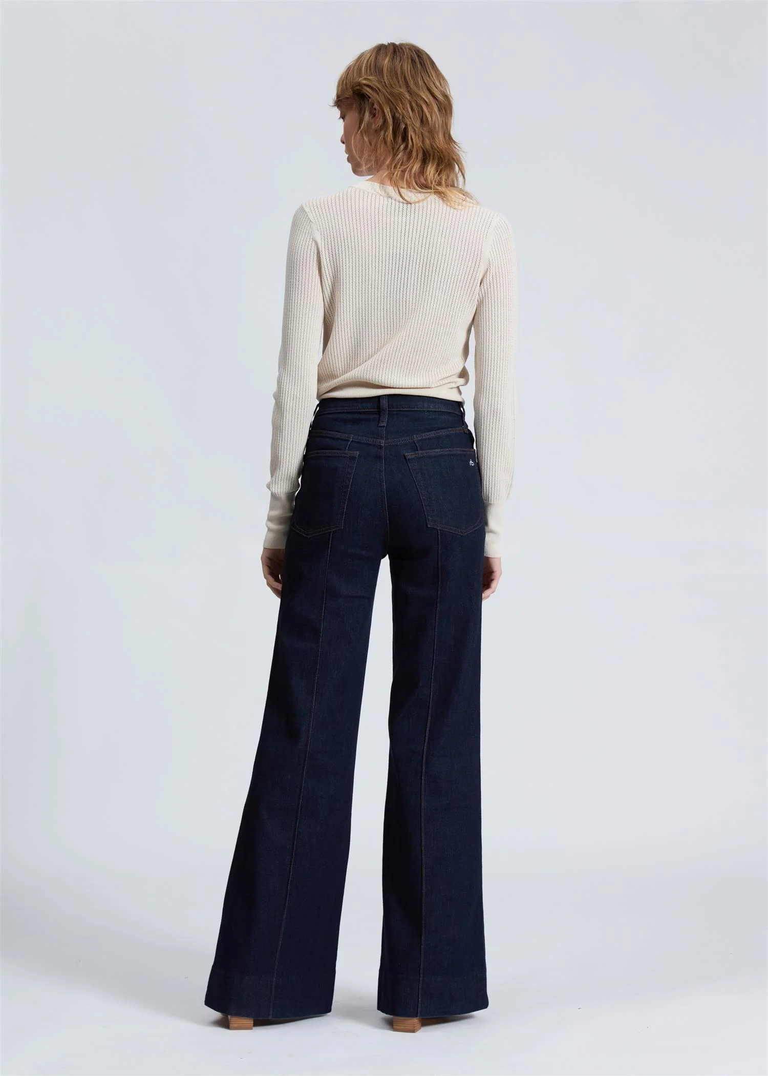 SKYLAR HIGH-RISE TROUSER JEAN Rinse - Image 3