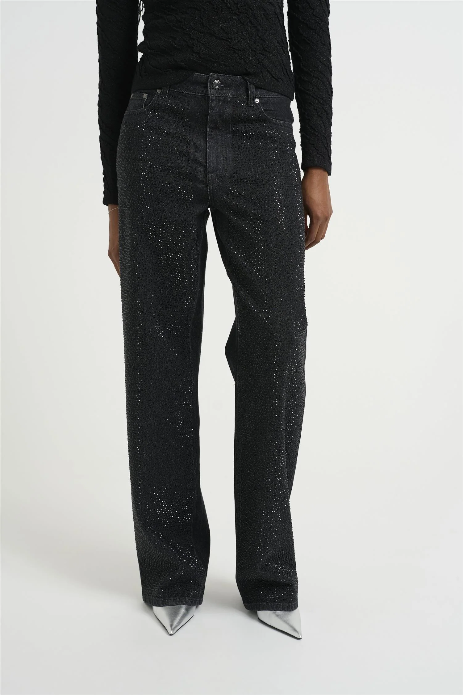 ZorahGZ MW jeans  Dark Black Wash - Image 3