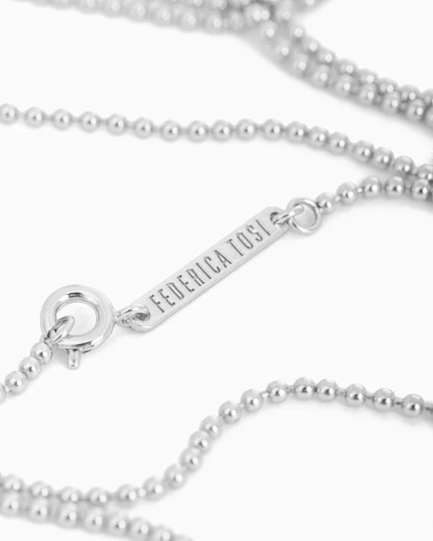 Necklace Long Ally Silver - Image 2