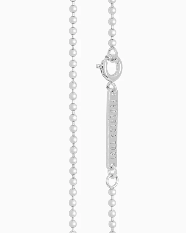 Necklace Long Ally Silver - Image 3