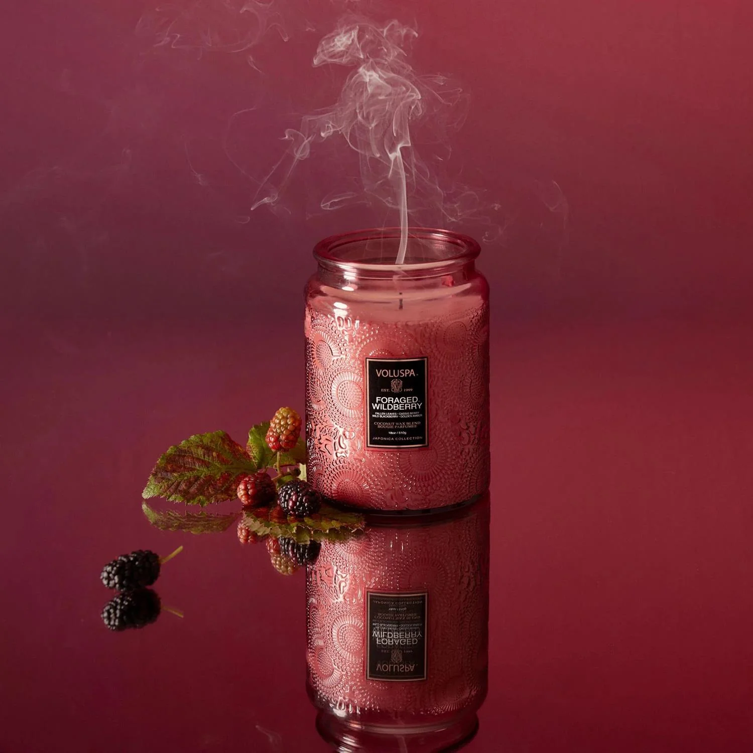 LARGE JAR CANDLE  Foraged Wildberry - Image 4