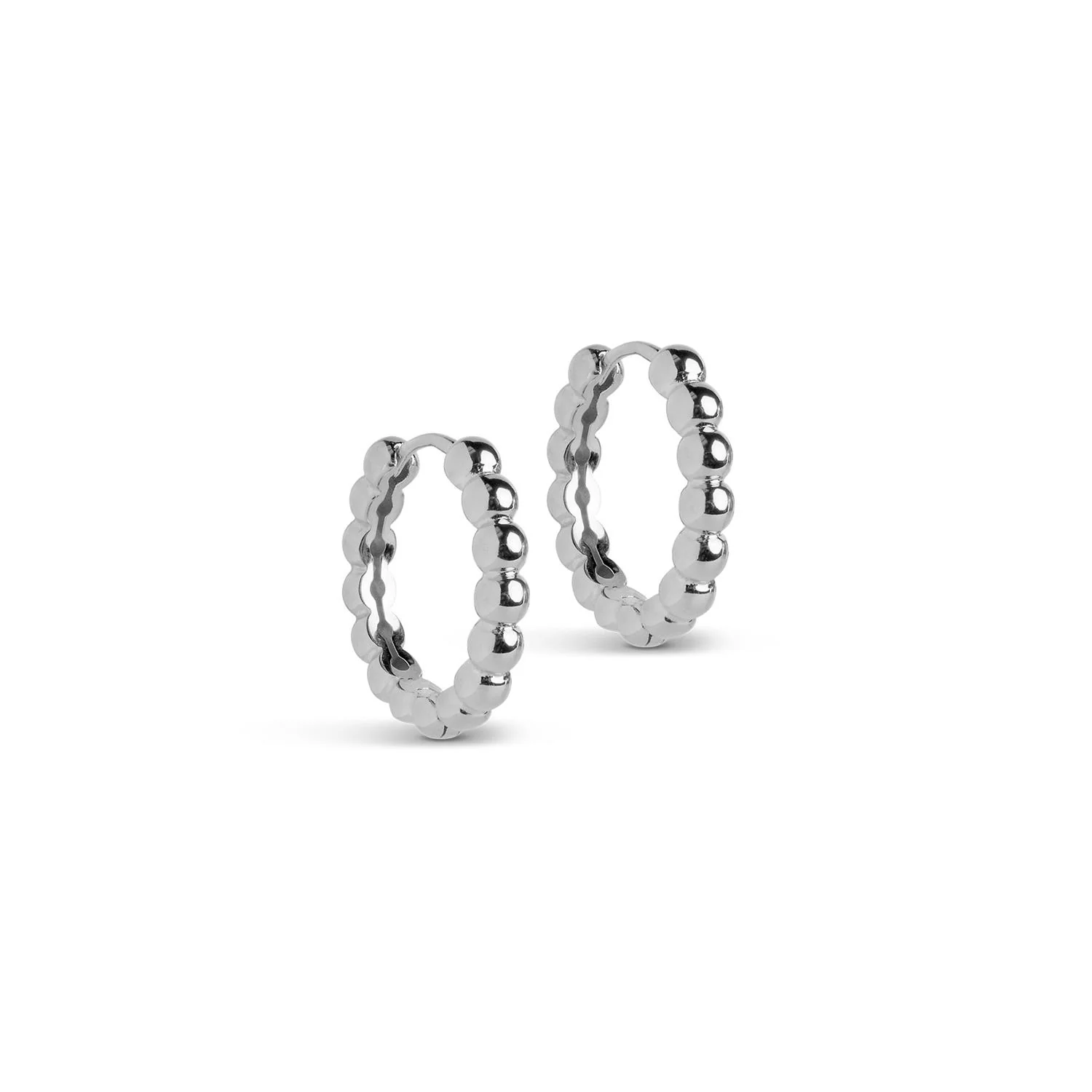 Hoops, Ball Large Silver
