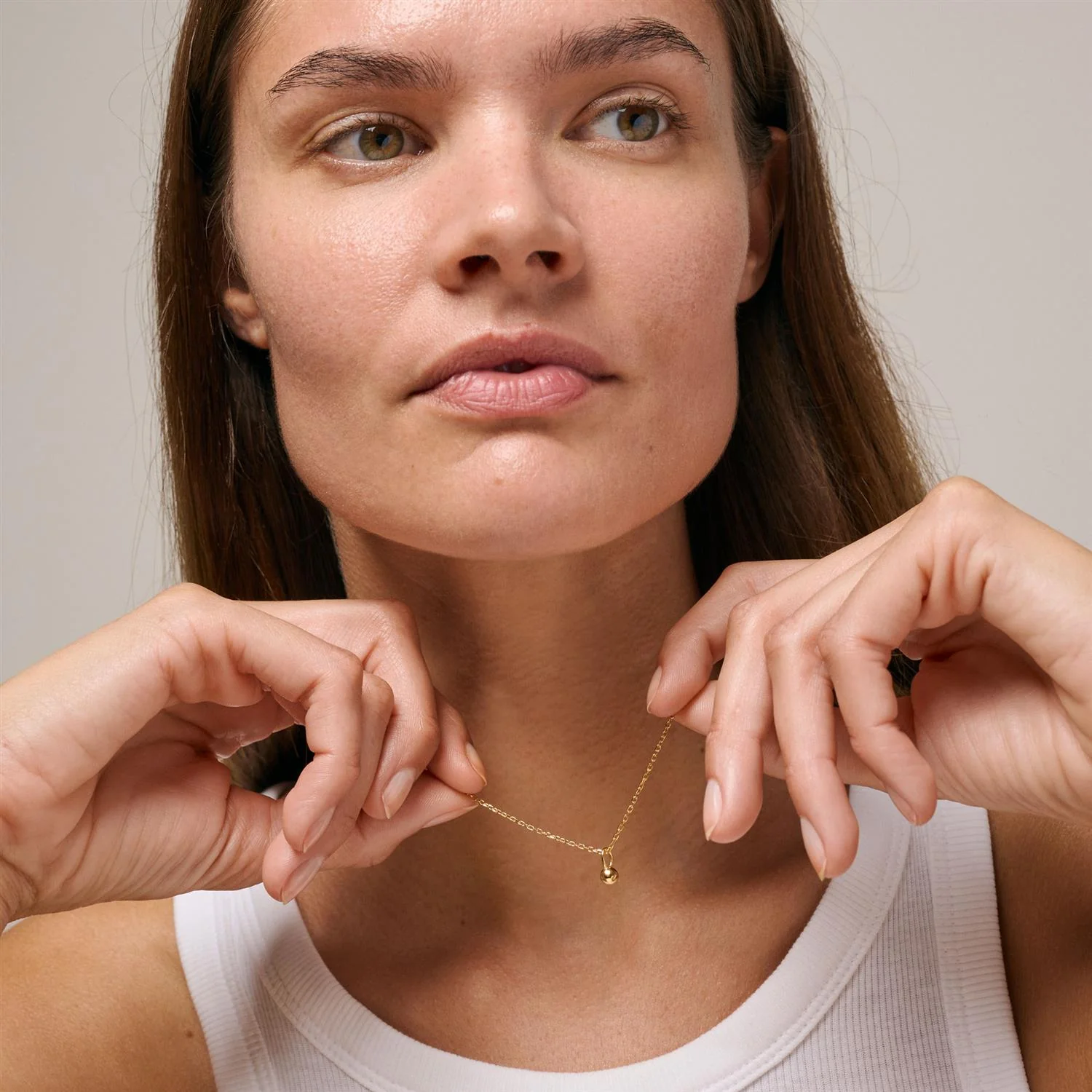 Necklace, Balloon Gold - Image 2