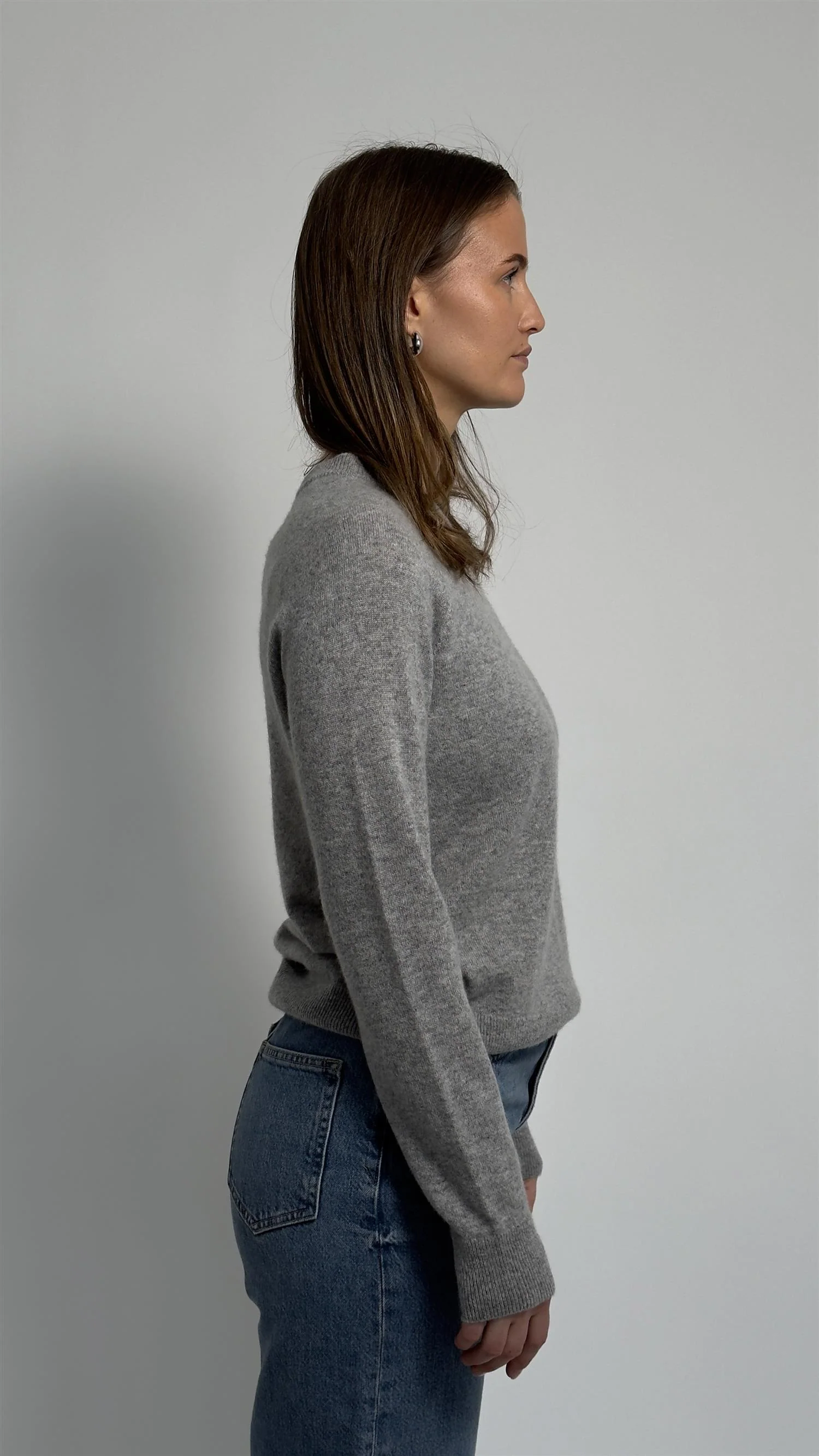 Boston o-neck  Grey Mel. - Image 3