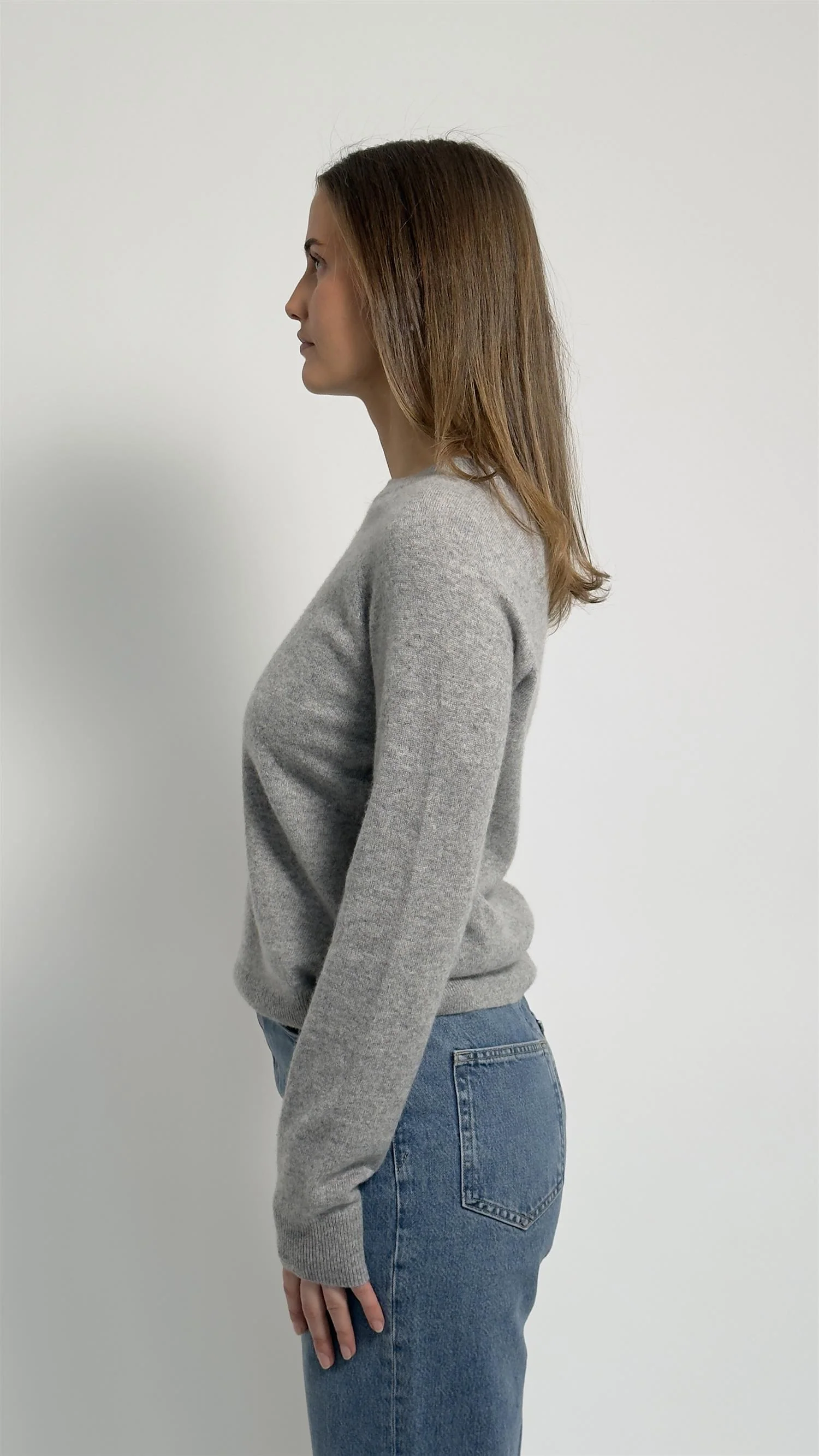 Boston o-neck  Grey Mel. - Image 5