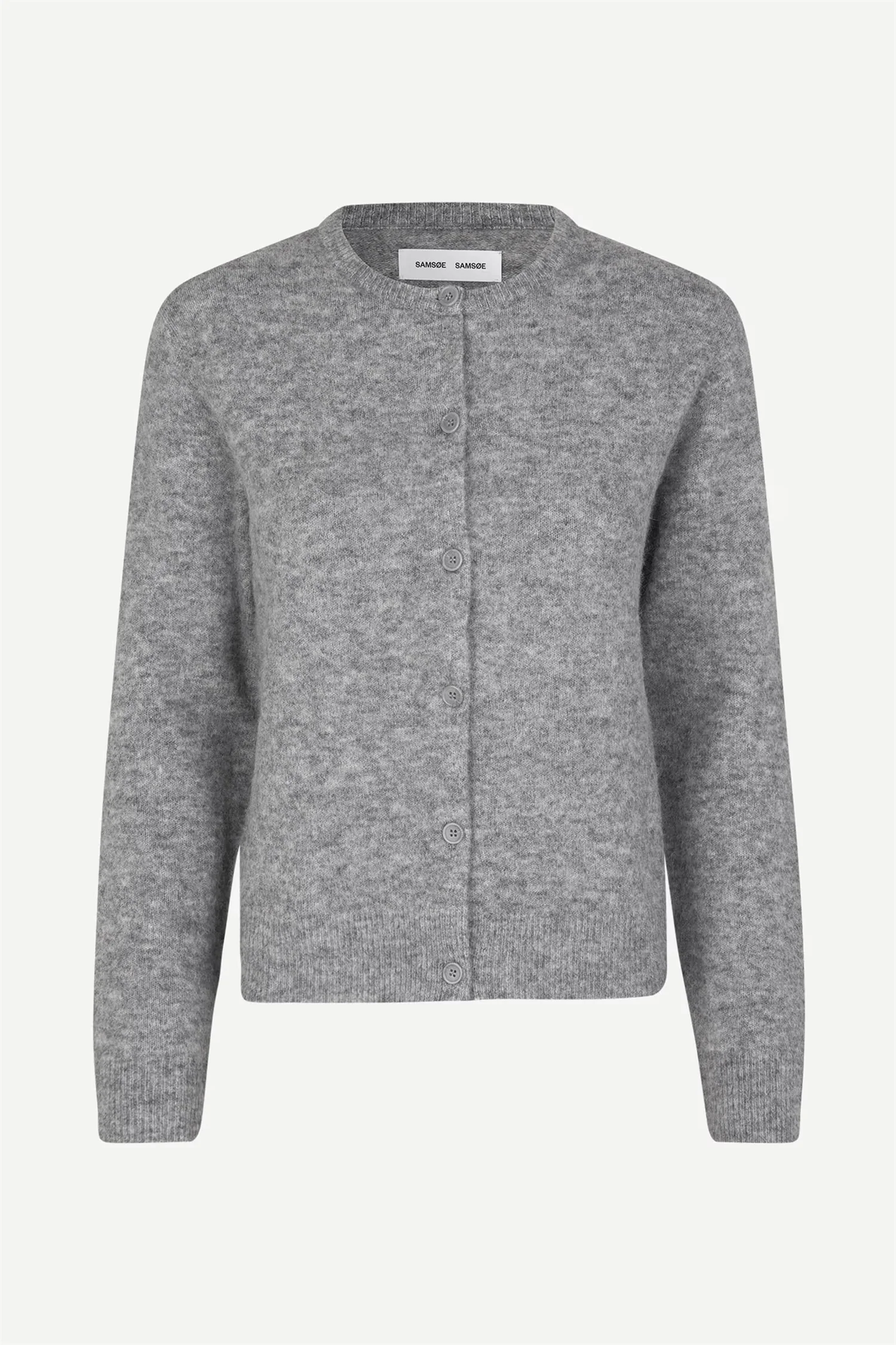 Nor short cardigan 7355 Grey Mel. - Image 2