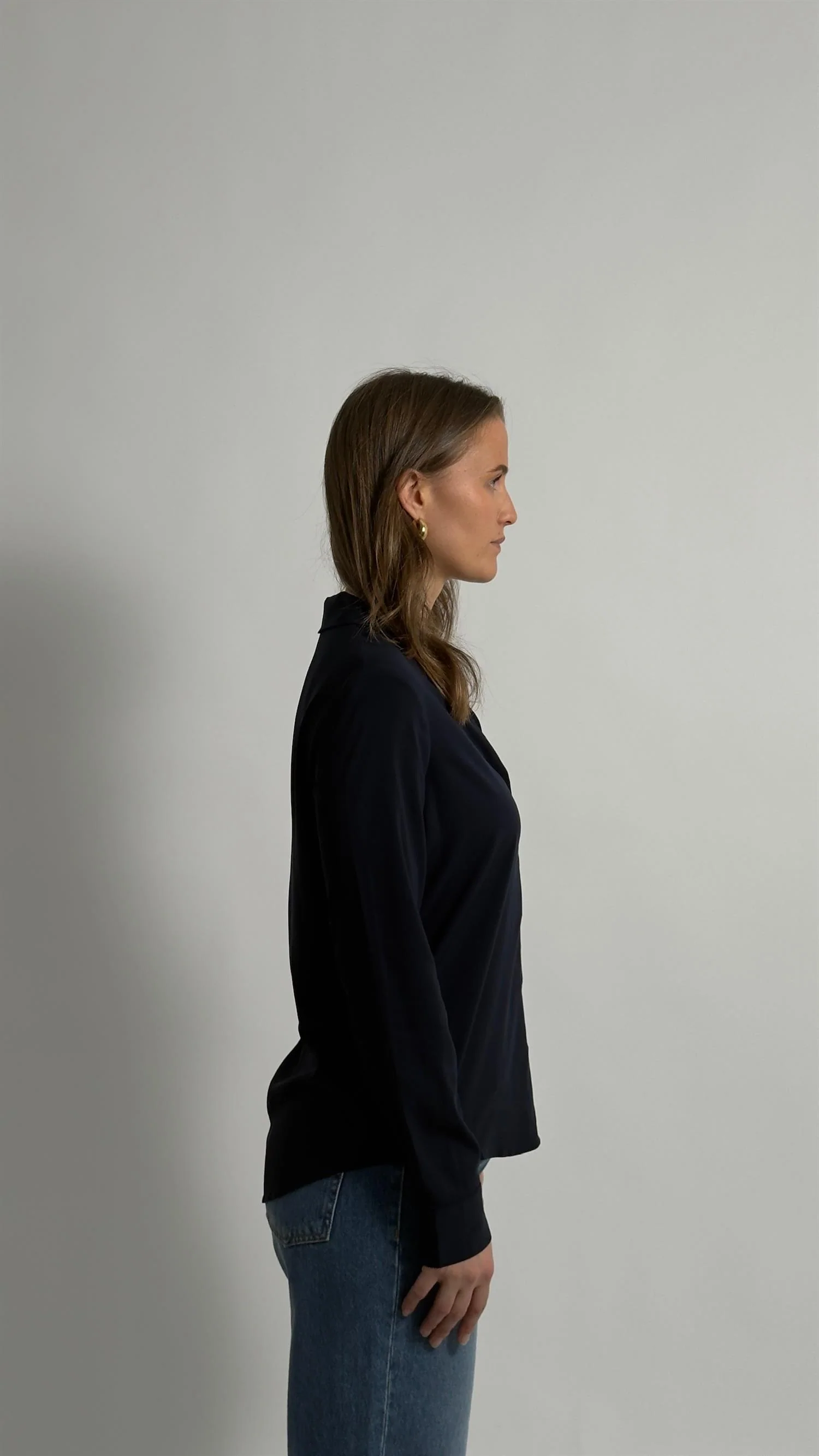 Milly np shirt 9942 Dark Sapphire - Image 3