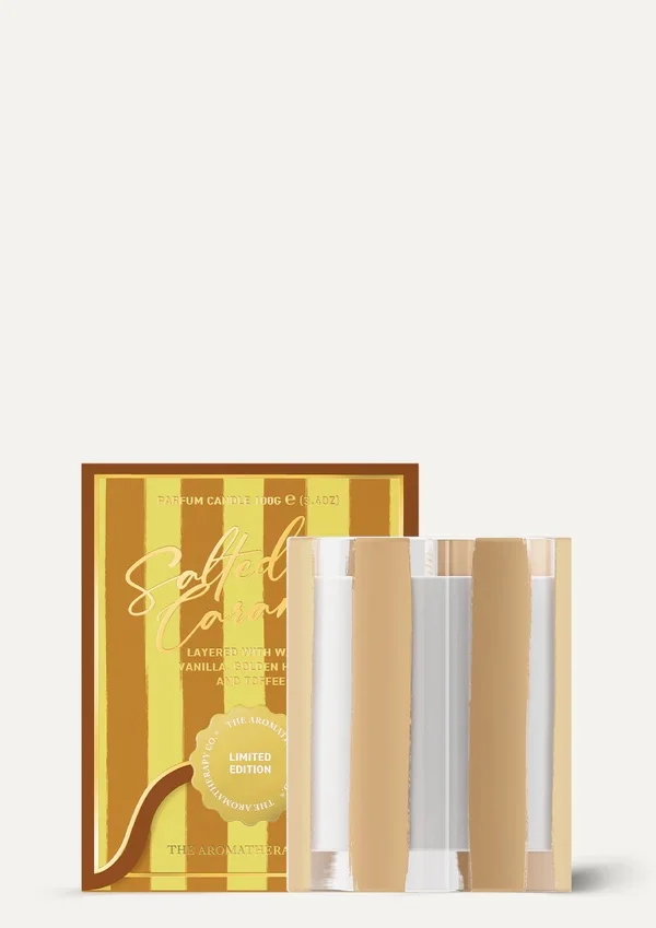 Festive Votive Candle 100g Salted Caramel