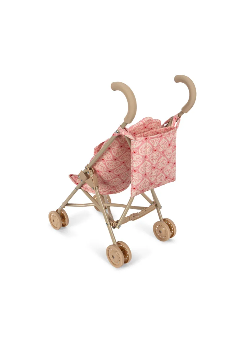 DOLL STROLLER Lacy Pink - Image 4