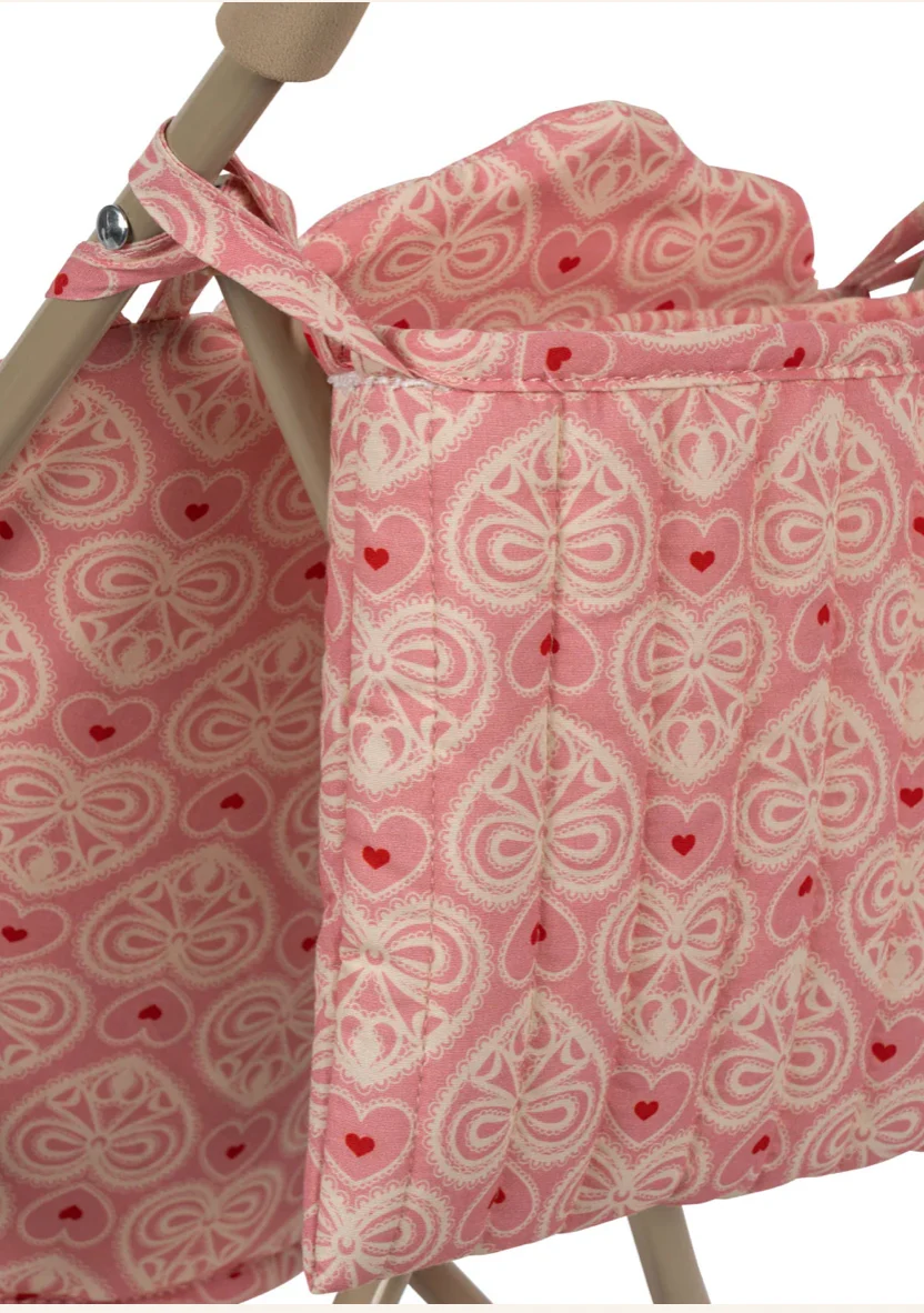 DOLL STROLLER Lacy Pink - Image 6