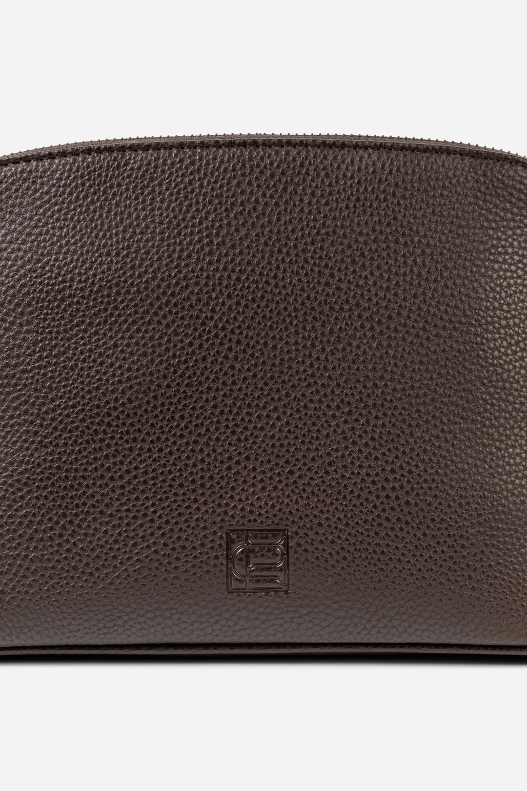 Cosmetic Pouch Large  Dark Brown - Image 3