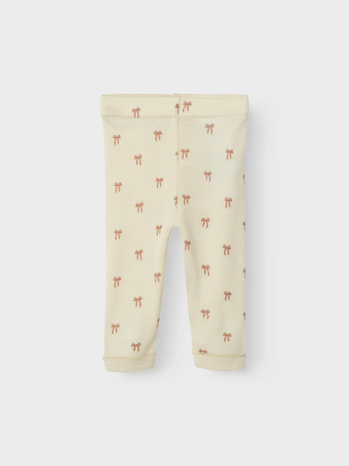NBFNALU WO/MO SLIM LEGGING LIL NOOS Offwhite - Image 3