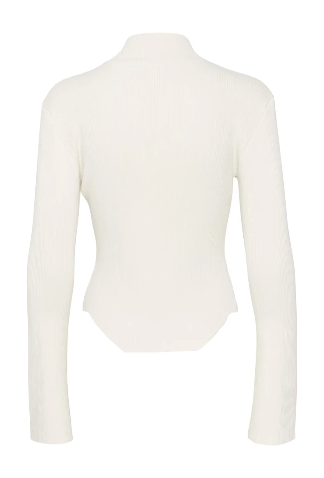 YasmiaGZ zipper pullover Egret - Image 2