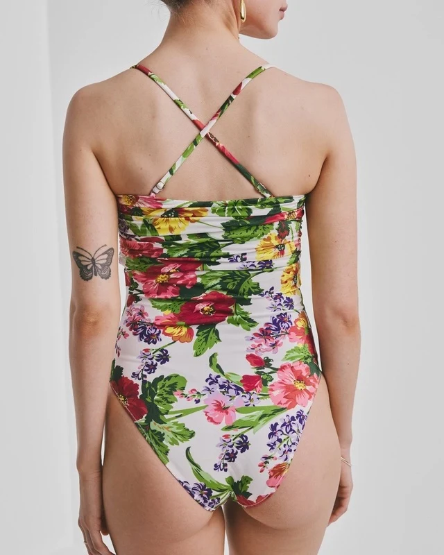 Bandeau Swimsuit Daylight Bloom - Image 5