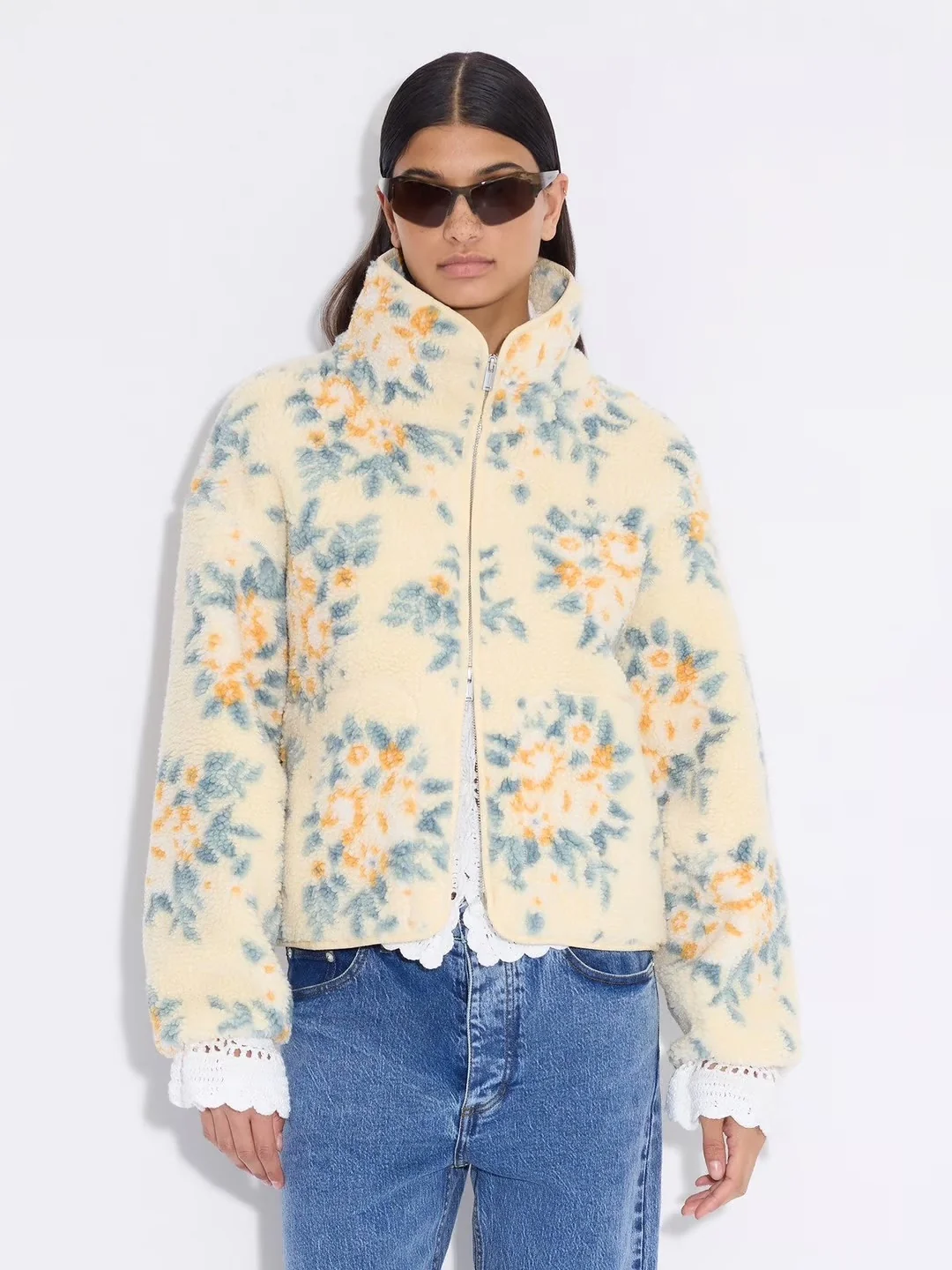 Rype Fleece Jacket Lt. Yellow Mix - Image 2
