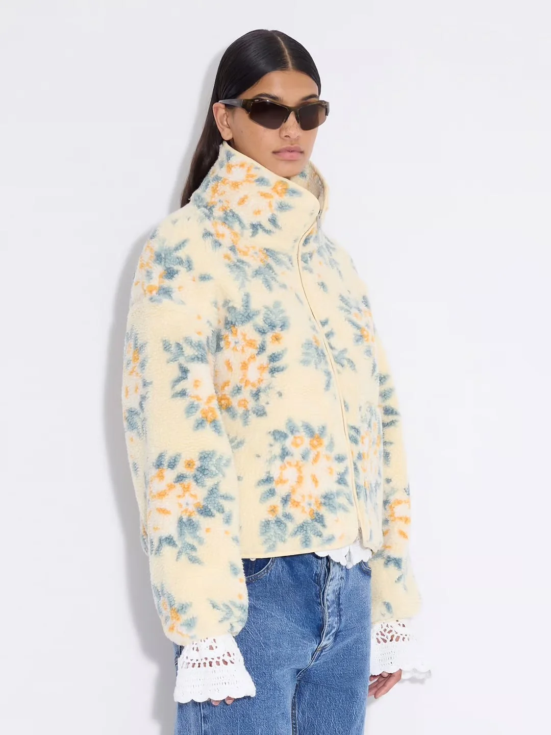 Rype Fleece Jacket Lt. Yellow Mix - Image 3