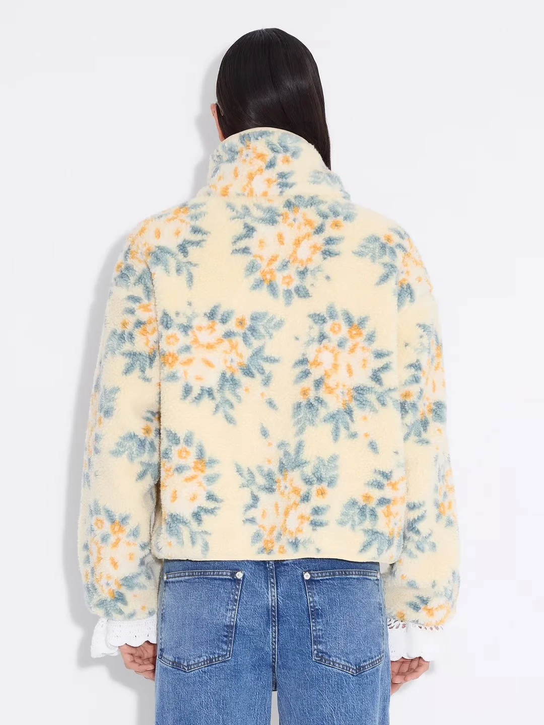 Rype Fleece Jacket Lt. Yellow Mix - Image 4