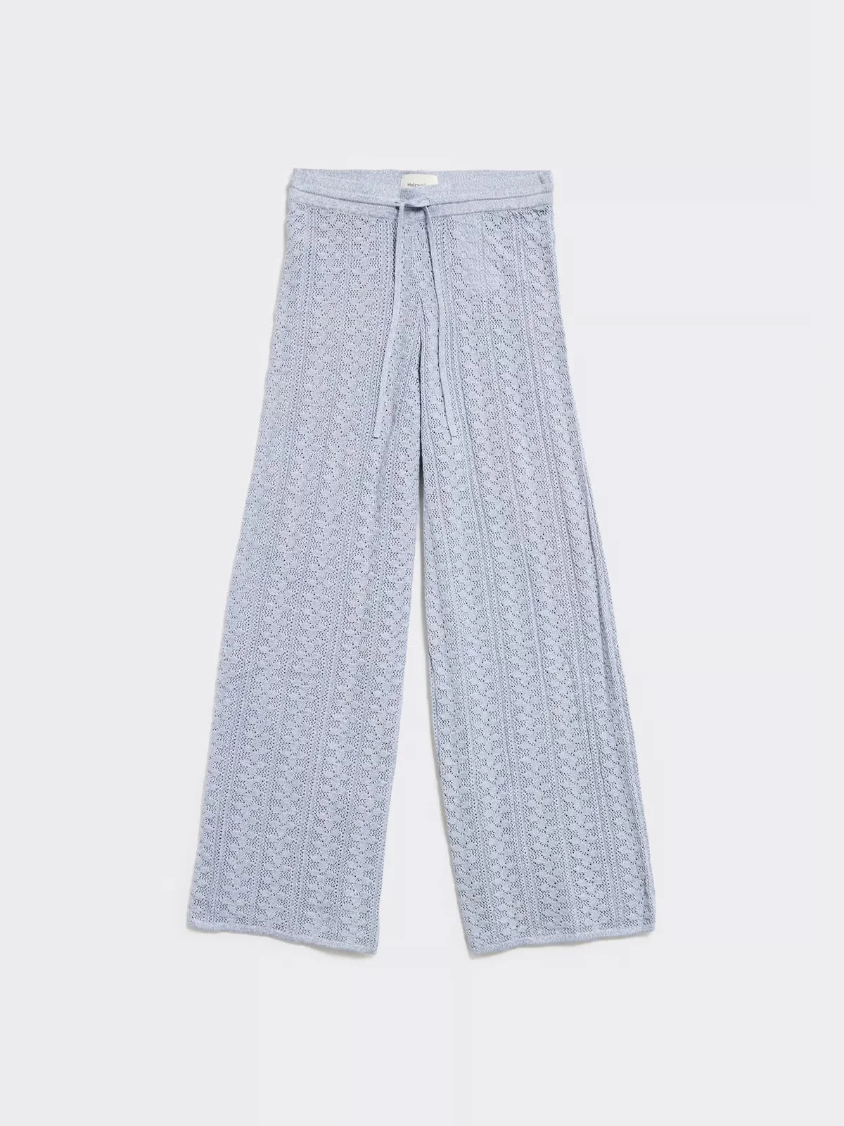Kelp Crochet Trousers Blue Mix - Image 2